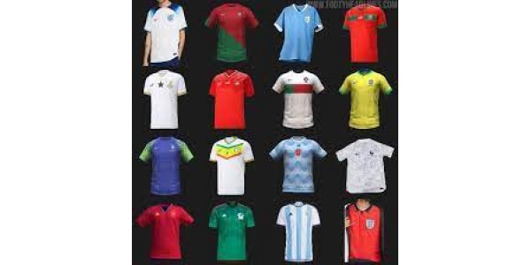 maillot de l'équipe nationale de la coupe du monde